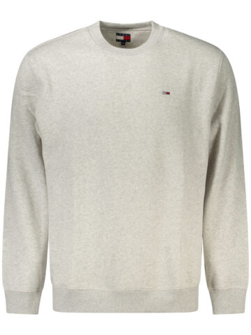 TOMMY HILFIGER PÁNSKÁ MIKINA BEZ ZIPU ŠEDÁ
