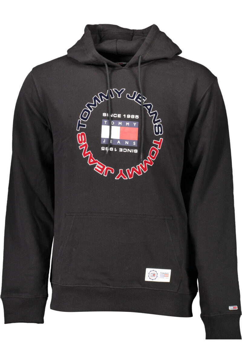 MIKINA BEZ ZIPU ČERNÁ PÁNSKÁ TOMMY HILFIGER