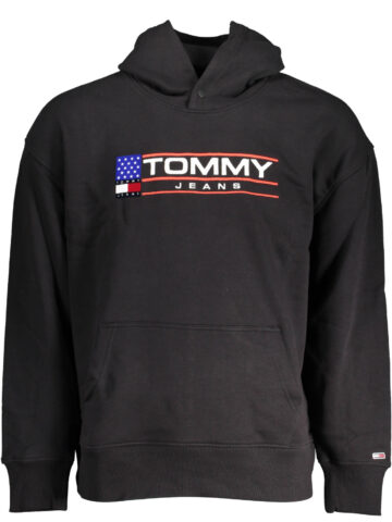 TOMMY HILFIGER Herren-Sweatshirt mit Kapuze Schwarz
