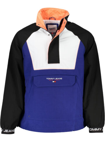 TOMMY HILFIGER PÁNSKÁ MODRÁ SPORTOVNÍ BUNDA