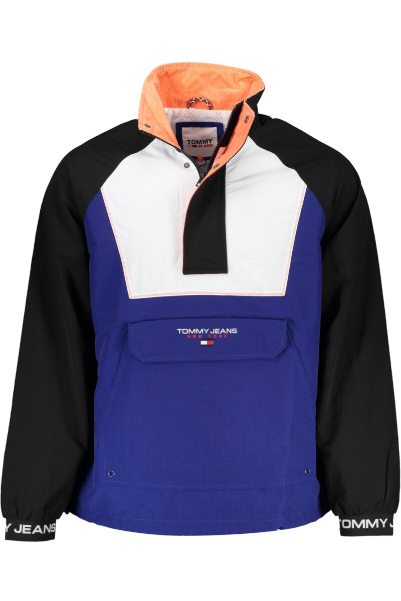 TOMMY HILFIGER PÁNSKÁ MODRÁ SPORTOVNÍ BUNDA