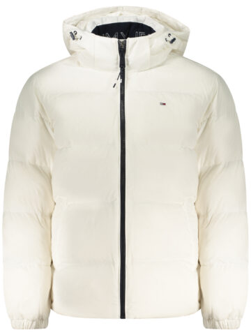 TOMMY HILFIGER PÁNSKÁ BUNDA BÍLÁ
