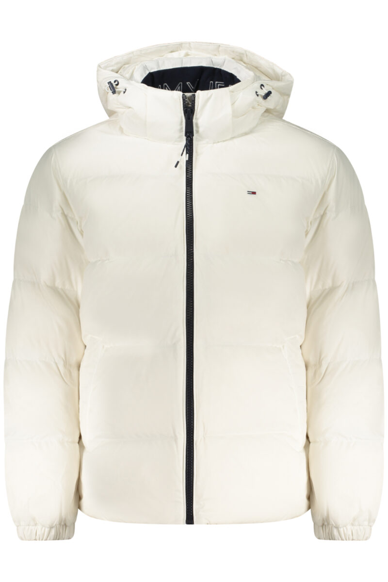 TOMMY HILFIGER PÁNSKÁ BUNDA BÍLÁ