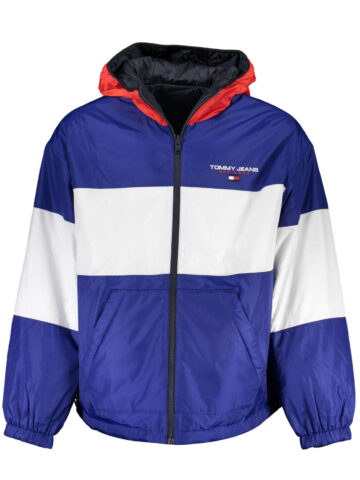 TOMMY HILFIGER PÁNSKÁ BUNDA MODRÁ