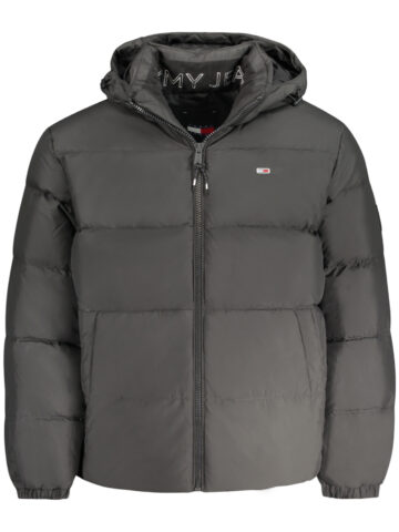 TOMMY HILFIGER PÁNSKÁ BUNDA ČERNÁ