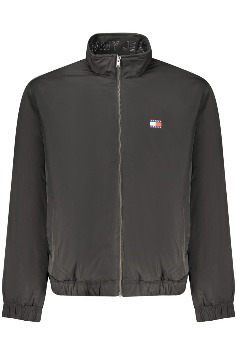 TOMMY HILFIGER PÁNSKÁ BUNDA ČERNÁ