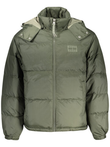 TOMMY HILFIGER PÁNSKÁ BUNDA ZELENÁ