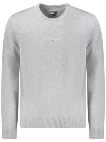 TOMMY HILFIGER PÁNSKÝ SVETR ŠEDÝ