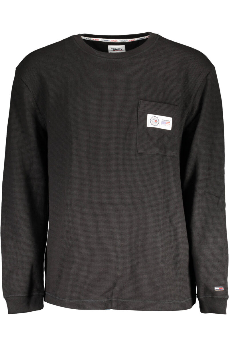 TOMMY HILFIGER PÁNSKÝ SVETR ČERNÝ