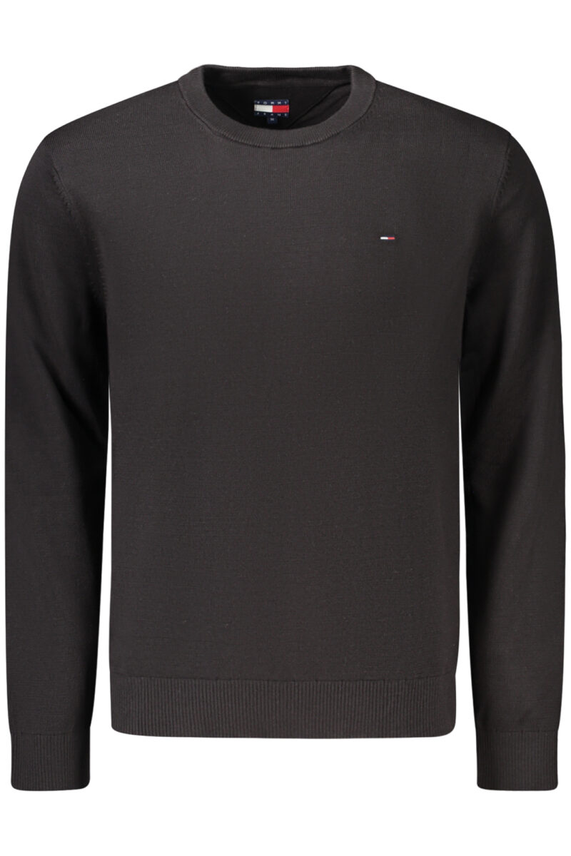 TOMMY HILFIGER PÁNSKÝ SVETR ČERNÝ