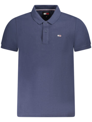 TOMMY HILFIGER PÁNSKÁ POLOKOŠILE S KRÁTKÝM RUKÁVEM MODRÁ