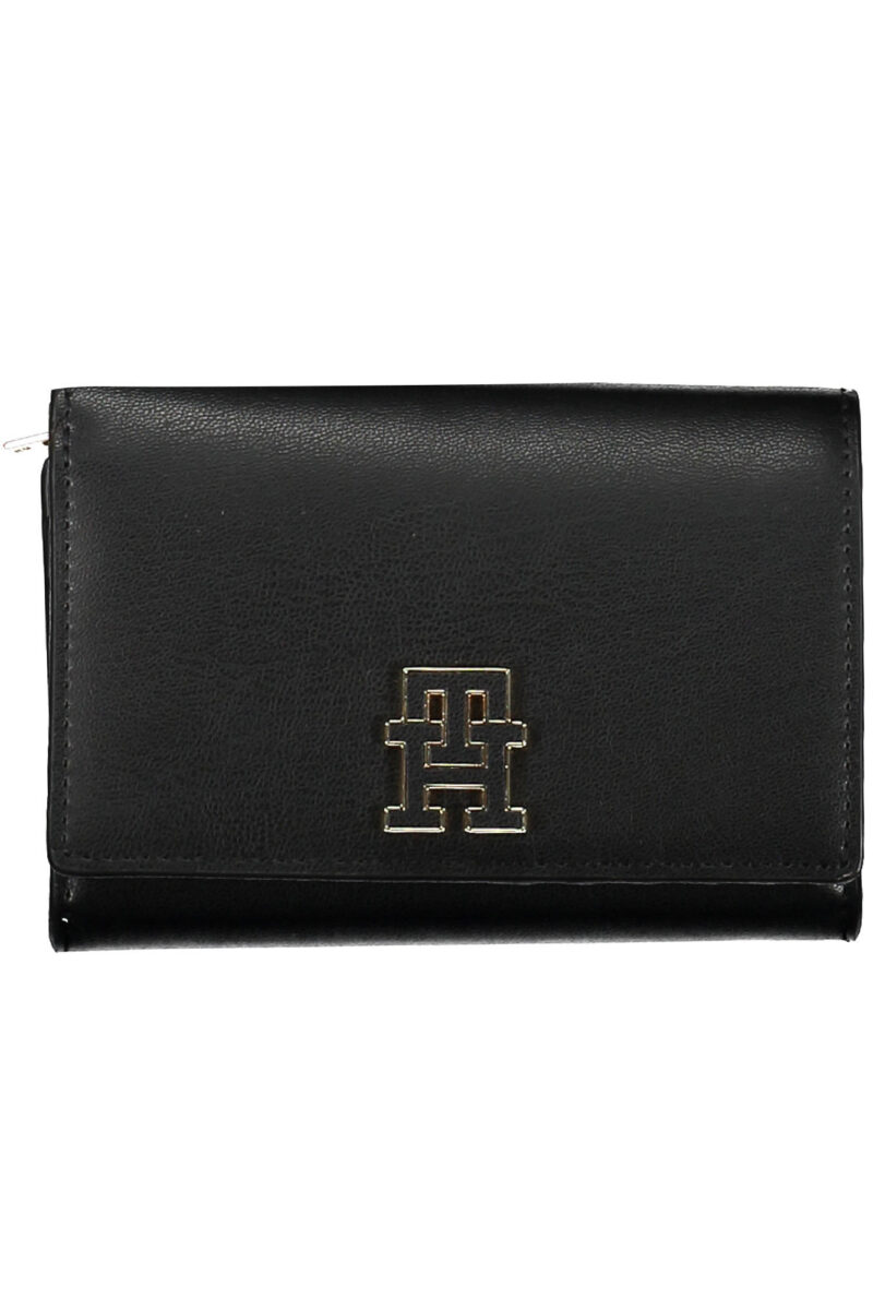 TOMMY HILFIGER DÁMSKÁ PENĚŽENKA ČERNÁ