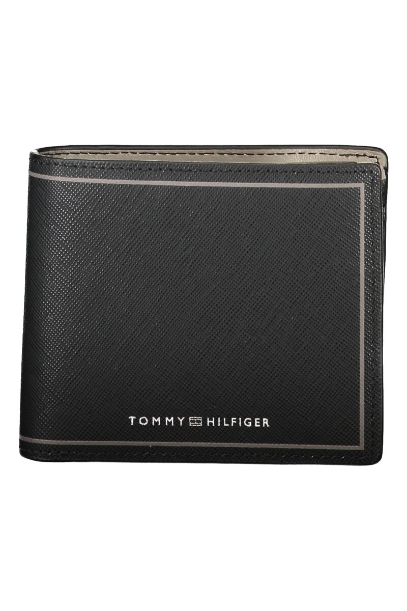 TOMMY HILFIGER PÁNSKÁ PENĚŽENKA ČERNÁ
