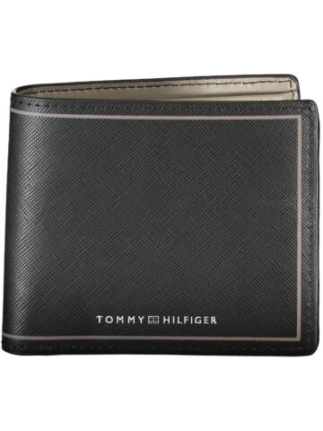 TOMMY HILFIGER PÁNSKÁ PENĚŽENKA ČERNÁ