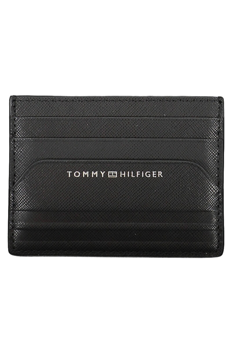 TOMMY HILFIGER PÁNSKÁ PENĚŽENKA ČERNÁ