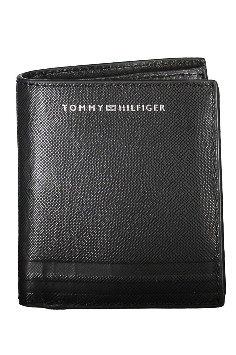 TOMMY HILFIGER PÁNSKÁ PENĚŽENKA ČERNÁ
