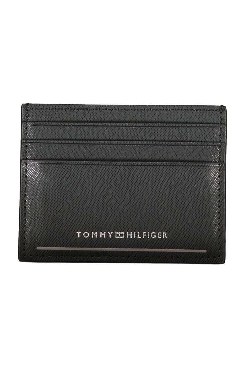 TOMMY HILFIGER PÁNSKÁ PENĚŽENKA ČERNÁ