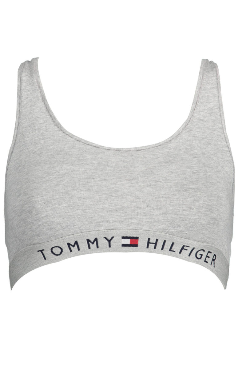 DÁMSKÁ ŠEDÁ BALKONOVÁ PODPRSENKA TOMMY HILFIGER