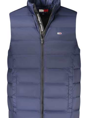 TOMMY HILFIGER PÁNSKÁ BUNDA BEZ RUKÁVŮ MODRÁ