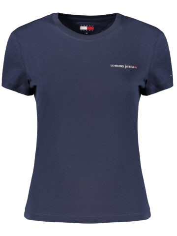 TOMMY HILFIGER Damen T-Shirt kurzarm blau