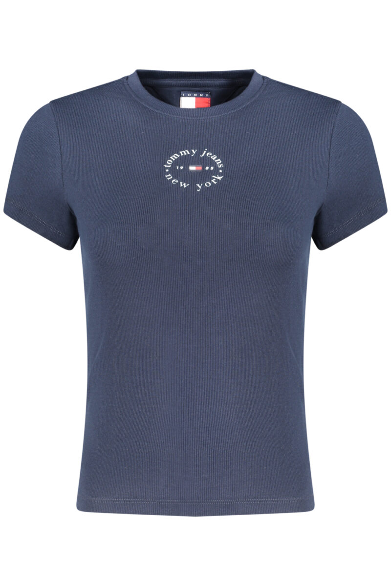 TOMMY HILFIGER DÁMSKÉ TRIČKO S KRÁTKÝM RUKÁVEM MODRÉ