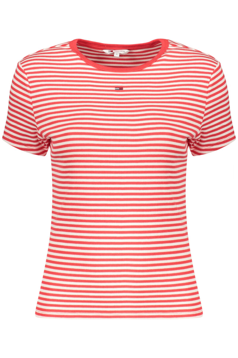 Tommy Hilfiger T-Shirt Damen Rot Kurzarm