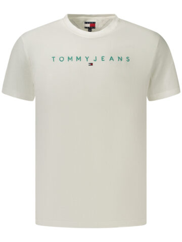 TOMMY HILFIGER PÁNSKÉ TRIČKO S KRÁTKÝM RUKÁVEM BÍLÉ