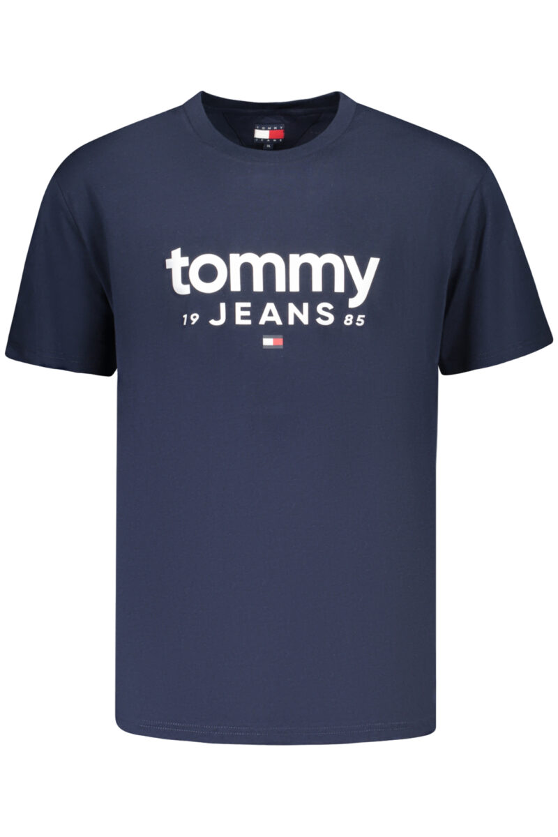 TOMMY HILFIGER PÁNSKÉ TRIČKO S KRÁTKÝM RUKÁVEM MODRÉ