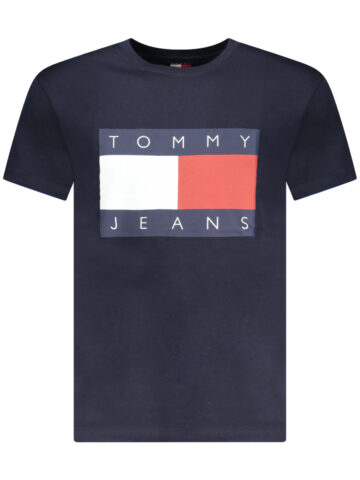 TOMMY HILFIGER PÁNSKÉ TRIČKO S KRÁTKÝM RUKÁVEM MODRÉ
