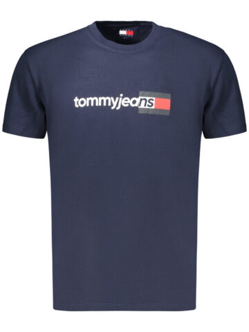 TOMMY HILFIGER PÁNSKÉ TRIČKO S KRÁTKÝM RUKÁVEM MODRÉ