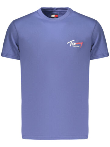 TOMMY HILFIGER PÁNSKÉ TRIČKO S KRÁTKÝM RUKÁVEM MODRÉ