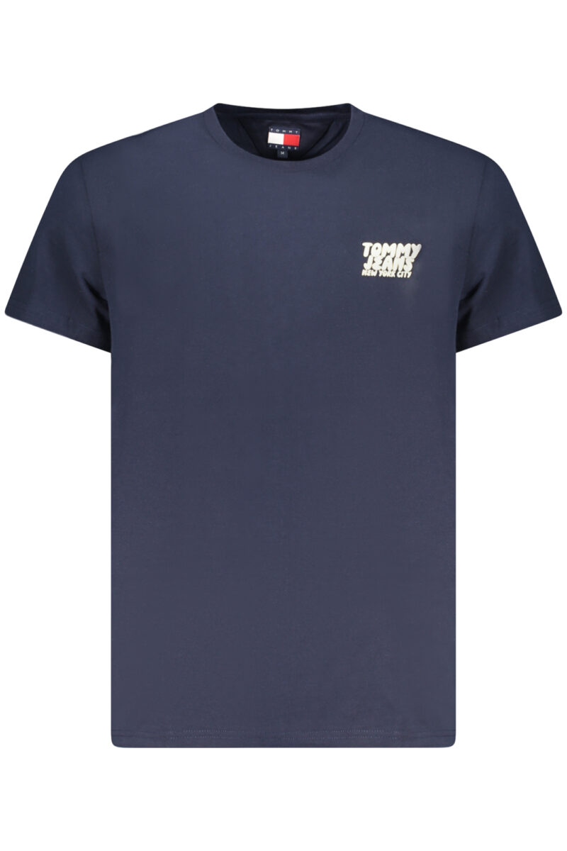 TOMMY HILFIGER PÁNSKÉ TRIČKO S KRÁTKÝM RUKÁVEM MODRÉ