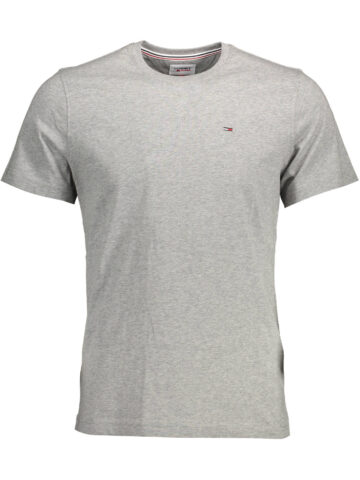 Tommy Hilfiger Herren T-Shirt Kurzarm Grau