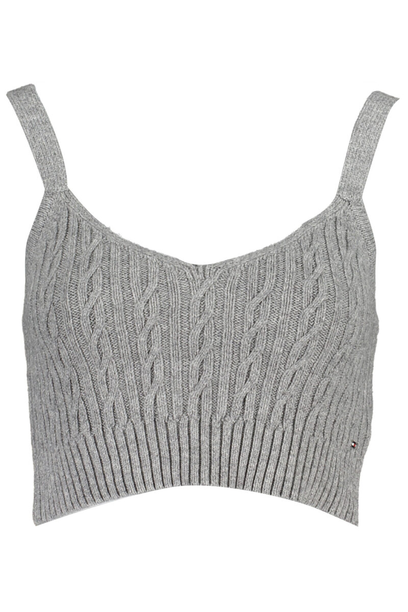 TOMMY HILFIGER Damen Top grau