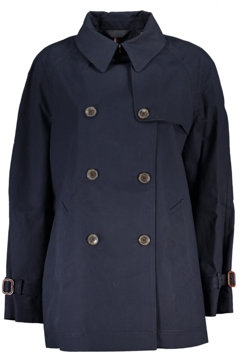 TOMMY HILFIGER DÁMSKÝ TRENČKOT MODRÝ