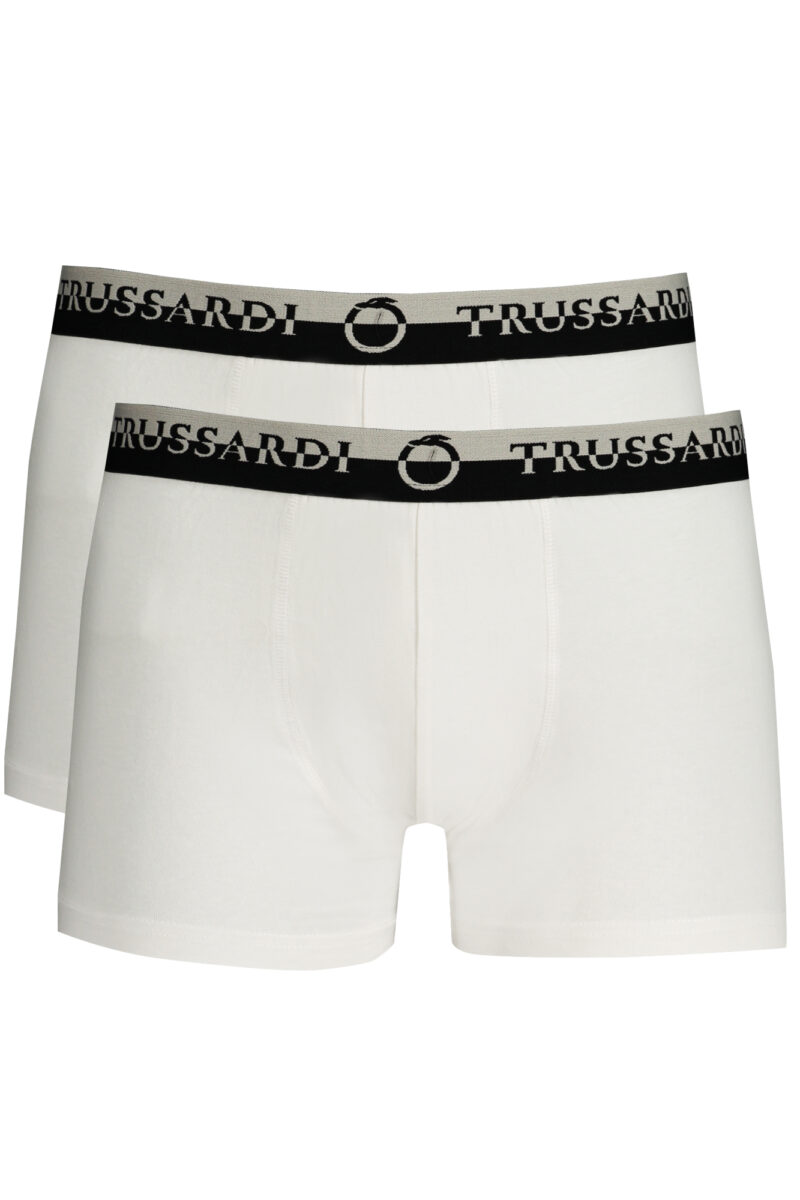 TRUSSARDI PÁNSKÉ BOXERKY BÍLÉ