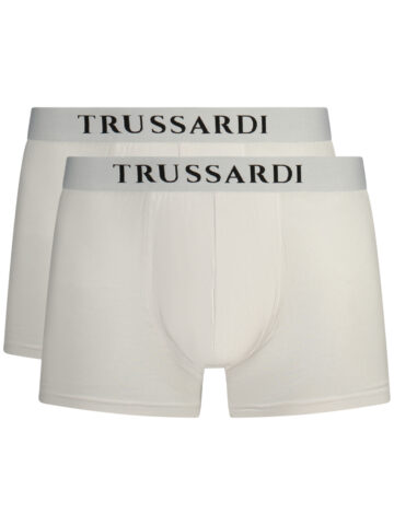 TRUSSARDI PÁNSKÉ BOXERKY BÍLÉ