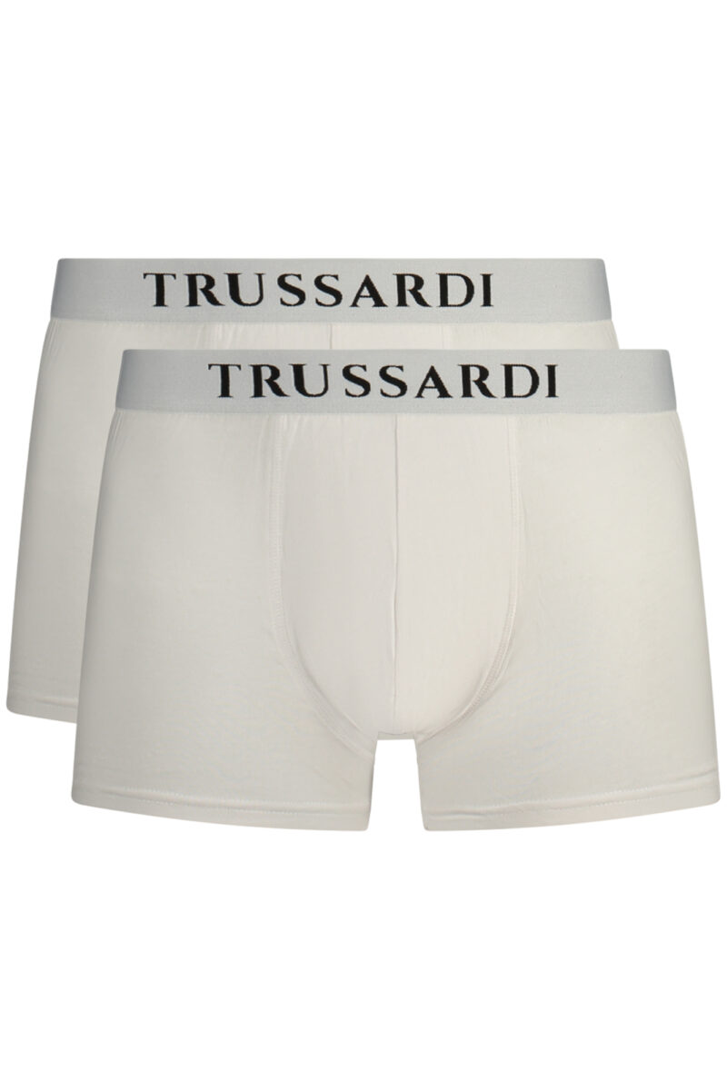 TRUSSARDI PÁNSKÉ BOXERKY BÍLÉ