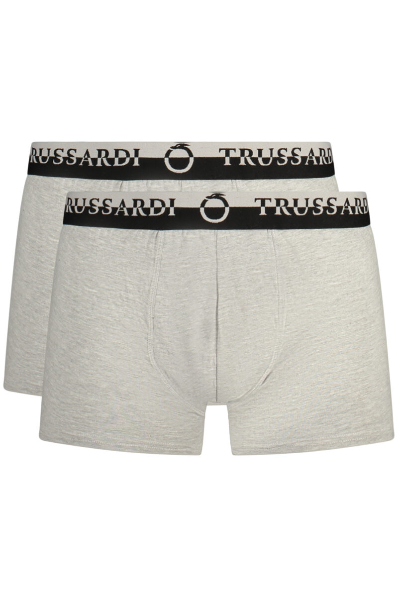TRUSSARDI PÁNSKÉ BOXERKY ŠEDÉ