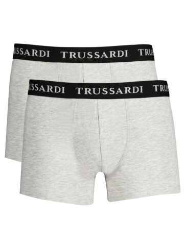 TRUSSARDI PÁNSKÉ BOXERKY ŠEDÉ