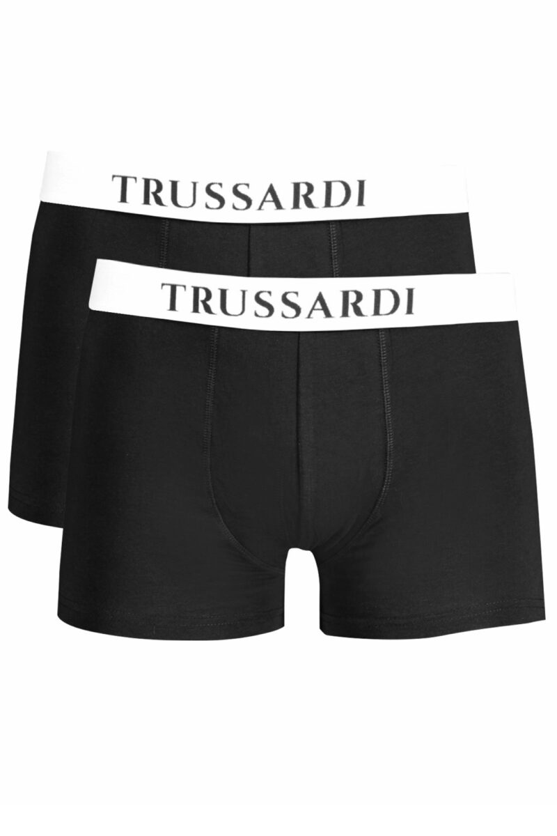 TRUSSARDI PÁNSKÉ BOXERKY ČERNÉ