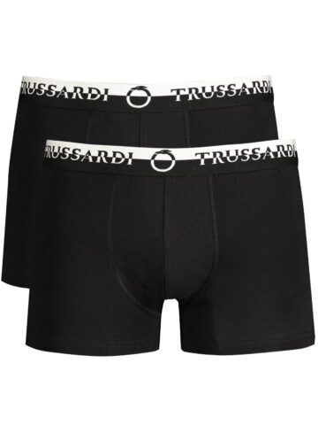 TRUSSARDI PÁNSKÉ BOXERKY ČERNÉ
