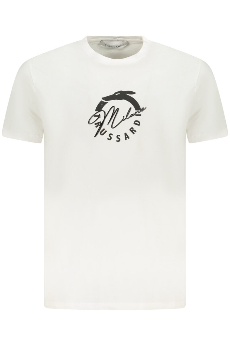 Trussardi Herren T-Shirt Kurzarm Weiß