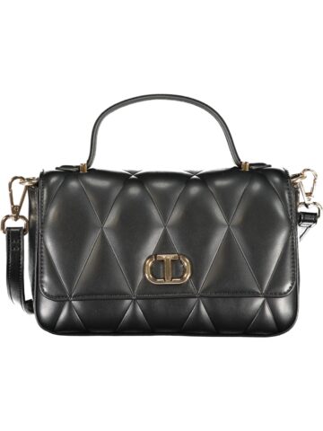 TwinSet Damen Umhängetasche Schwarz