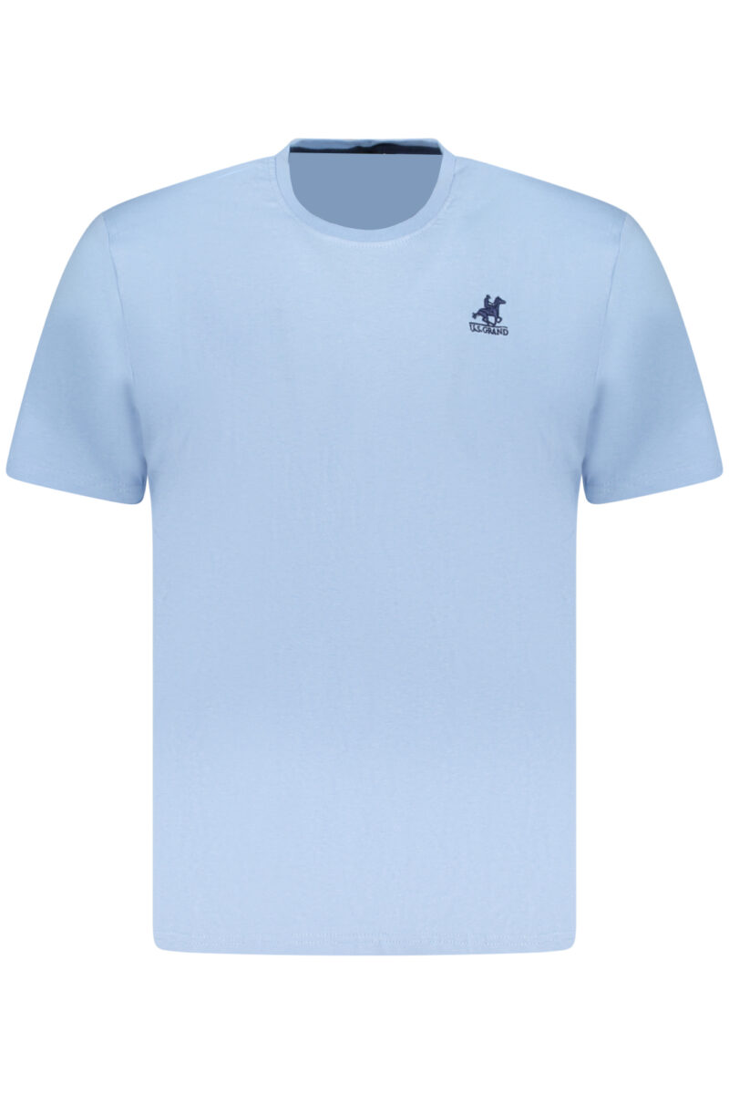 US GRAND Herren T-Shirt Kurzarm Blau