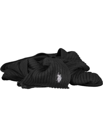 US POLO ASSN. Herren Schal Schwarz