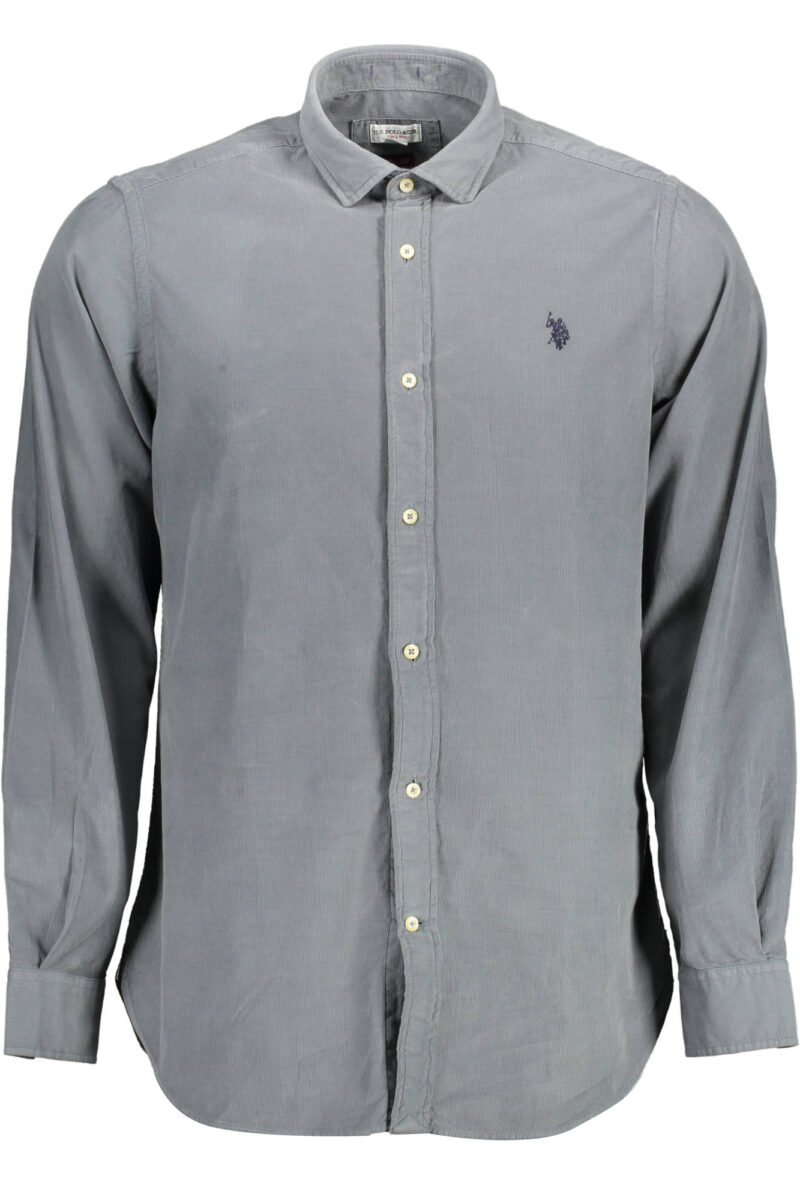 US POLO ASSN. PÁNSKÁ KOŠILE S DLOUHÝM RUKÁVEM MODRÁ