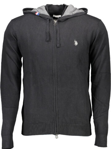 US POLO ASSN. PÁNSKÝ ČERNÝ KARDIGAN