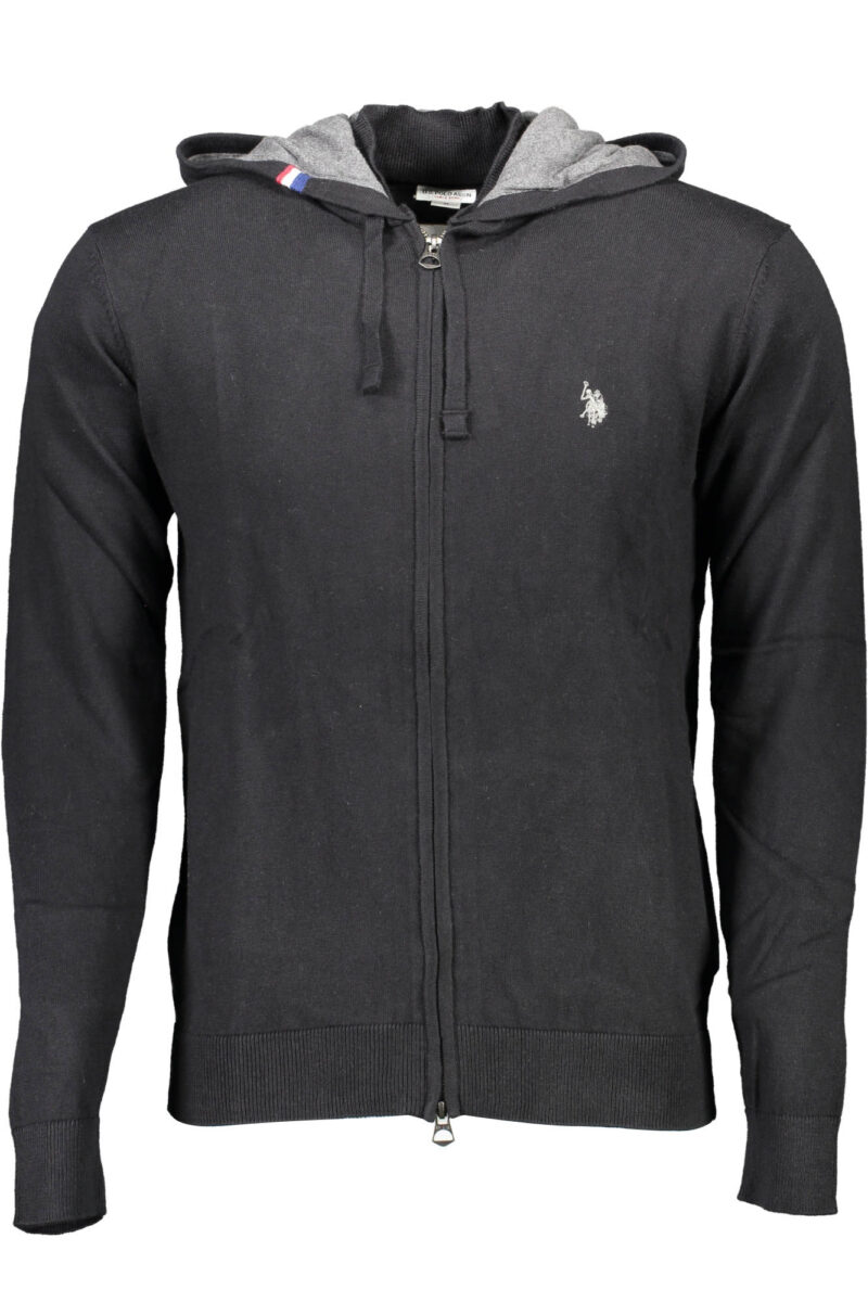 US POLO ASSN. PÁNSKÝ ČERNÝ KARDIGAN