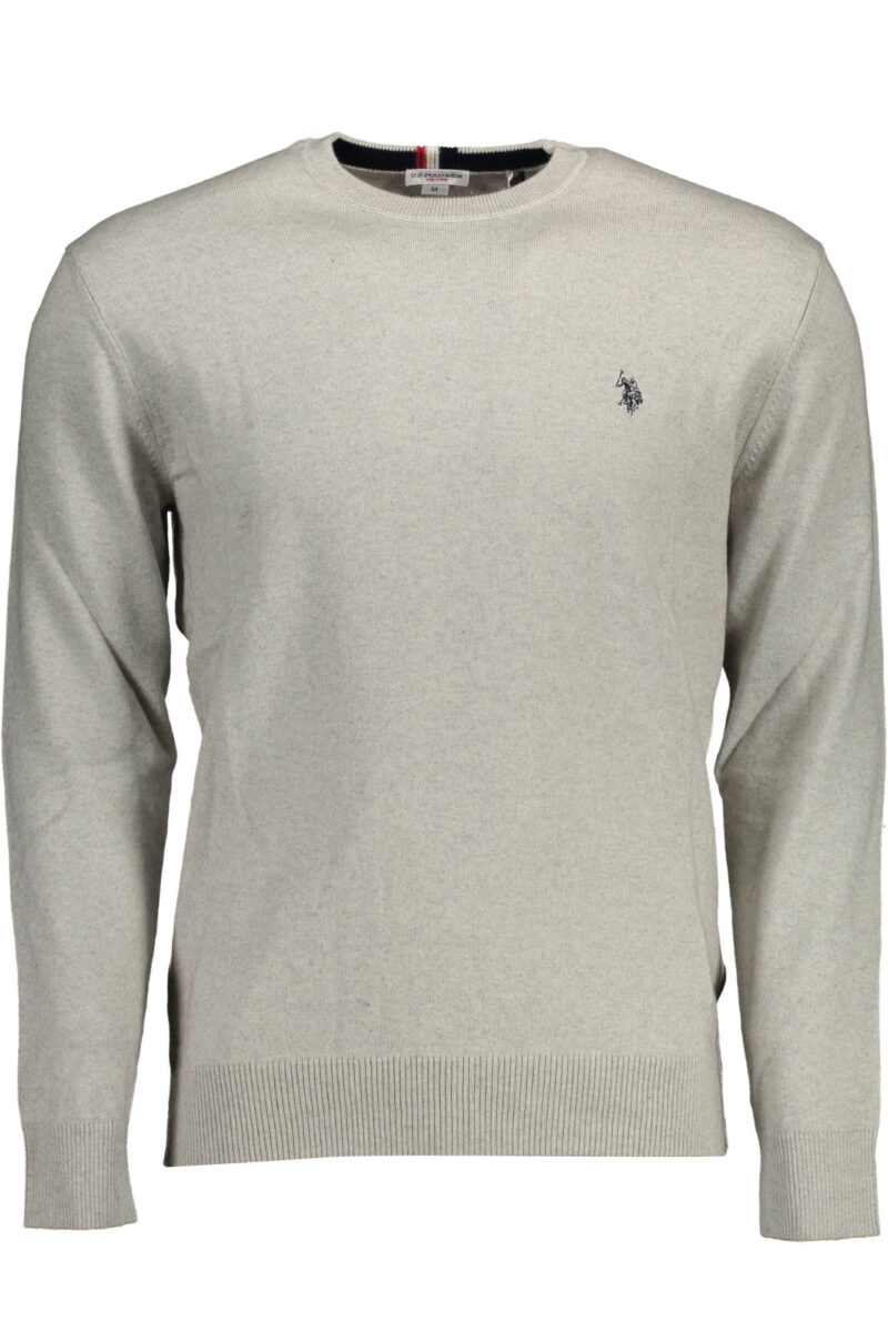 US POLO ASSN. PÁNSKÉ ŠEDÉ TRIČKO